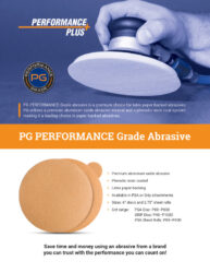 PG Performance Grade Abrasives PG Performance Grade Abrasives